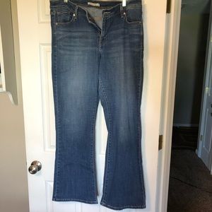 Levi’s 529 curvy bootcut jeans, regular length